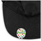 Dinosaur Print & Dots Golf Ball Marker Hat Clip - Main