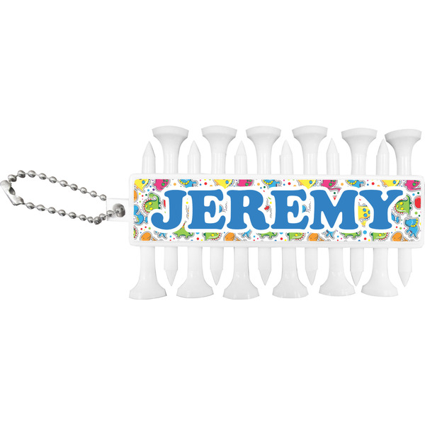 Dinosaur Print & Dots Golf Buddy