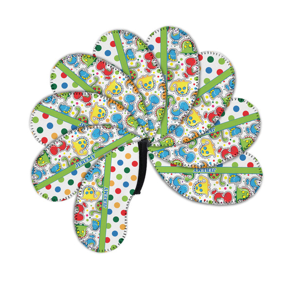 Dinosaur Print & Dots Golf Club Covers - PARENT/MAIN (set of 9)