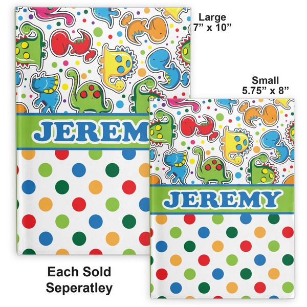 Dinosaur Print & Dots Hard Cover Journal - Compare