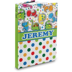 Dinosaur Print & Dots Hardbound Journal (Personalized)