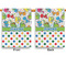 Dinosaur Print & Dots House Flags - Double Sided - APPROVAL