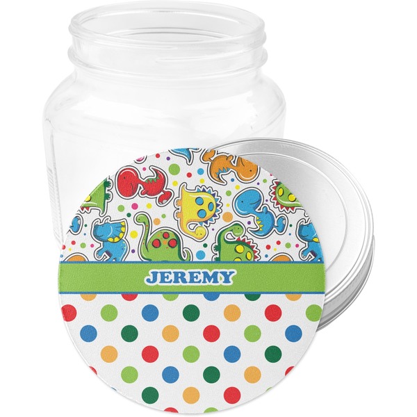 Dinosaur Print & Dots Jar Opener - Main