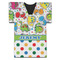 Dinosaur Print & Dots Jersey Bottle Cooler (Personalized)