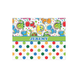 Dinosaur Print & Dots 252 pc Jigsaw Puzzle (Personalized)