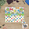 Dinosaur Print & Dots Jigsaw Puzzle 500 Piece - In Context