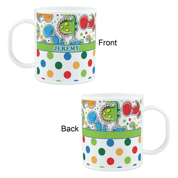 Dinosaur Print & Dots Kid's Mug - Apvl