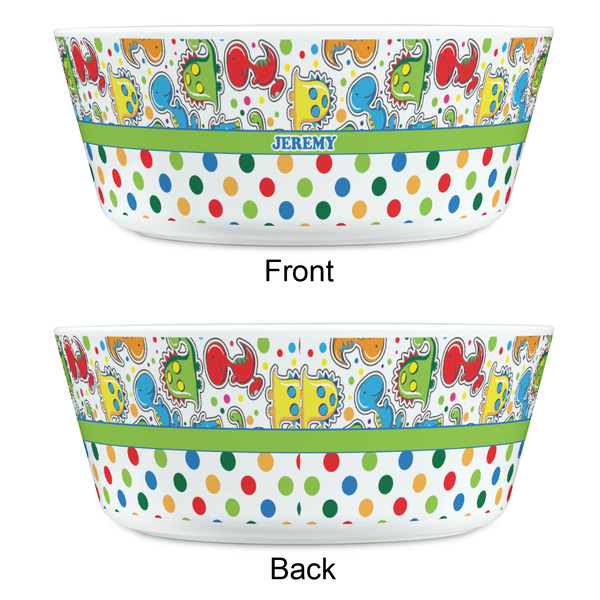 Dinosaur Print & Dots Kids Bowls - APPROVAL