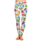 Dinosaur Print & Dots Ladies Leggings - Extra Large