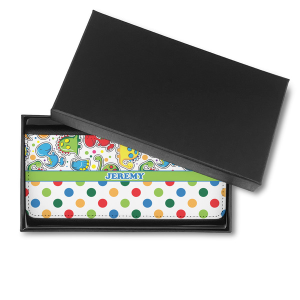 Dinosaur Print & Dots Ladies Wallet - in box