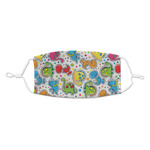 Dinosaur Print & Dots Kid's Cloth Face Mask