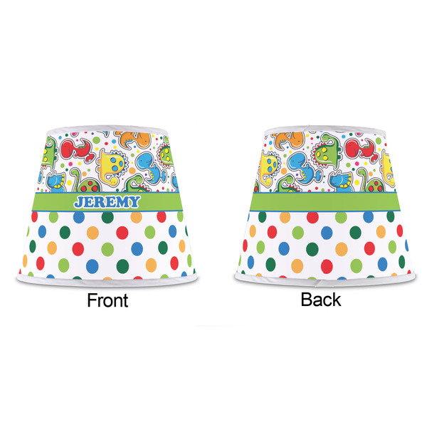Dinosaur Print & Dots Poly Film Empire Lampshade - Approval