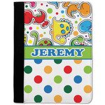 Dinosaur Print & Dots Notebook Padfolio w/ Name or Text