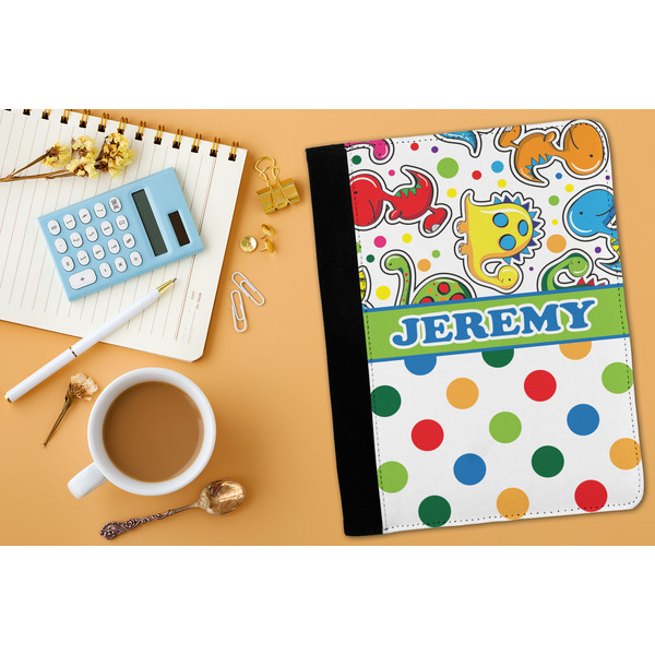 Dinosaur Print & Dots Medium Padfolio - LIFESTYLE (adult)
