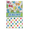 Dinosaur Print & Dots Microfiber Golf Towel (Personalized)