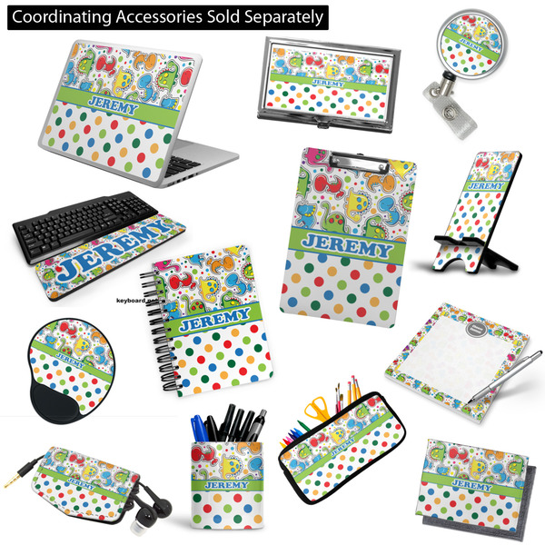 Dinosaur Print & Dots Office & Desk Accessories