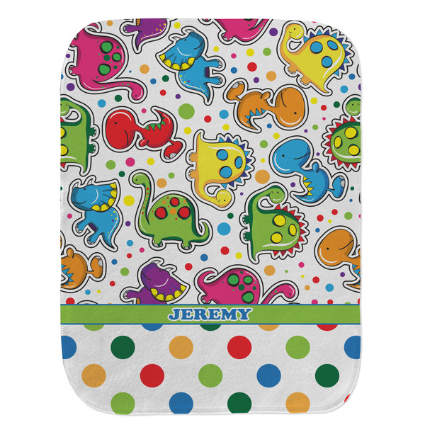 Dinosaur Print & Dots Old Burp Flat