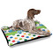 Dinosaur Print & Dots Outdoor Dog Beds - Large - IN CONTEXT