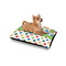 Dinosaur Print & Dots Outdoor Dog Beds - Small - IN CONTEXT