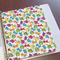 Dinosaur Print & Dots Page Dividers - Set of 5 - In Context
