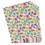 Dinosaur Print & Dots Binder Tab Divider Set (Personalized)