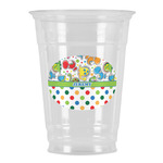 Dinosaur Print & Dots Party Cups - 16oz (Personalized)