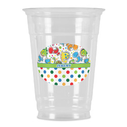Dinosaur Print & Dots Party Cups - 16oz (Personalized)