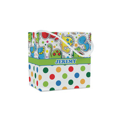 Dinosaur Print & Dots Party Favor Gift Bags - Matte (Personalized)
