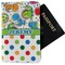 Dinosaur Print & Dots Passport Holder - Fabric (Personalized)