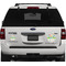Dinosaur Print & Dots Personalized Car Magnets on Ford Explorer