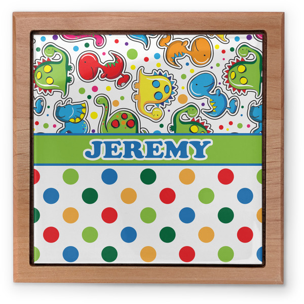 Dinosaur Print & Dots Pet Urn - Apvl