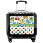 Dinosaur Print & Dots Pilot / Flight Suitcase (Personalized)