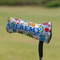 Dinosaur Print & Dots Putter Cover - On Putter