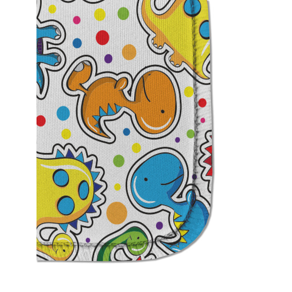 Dinosaur Print & Dots Sanitizer Holder Keychain - Detail