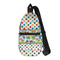 Dinosaur Print & Dots Sling Bag (Personalized)