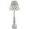 Dinosaur Print & Dots Small Chandelier Lamp - LIFESTYLE (on candle stick)