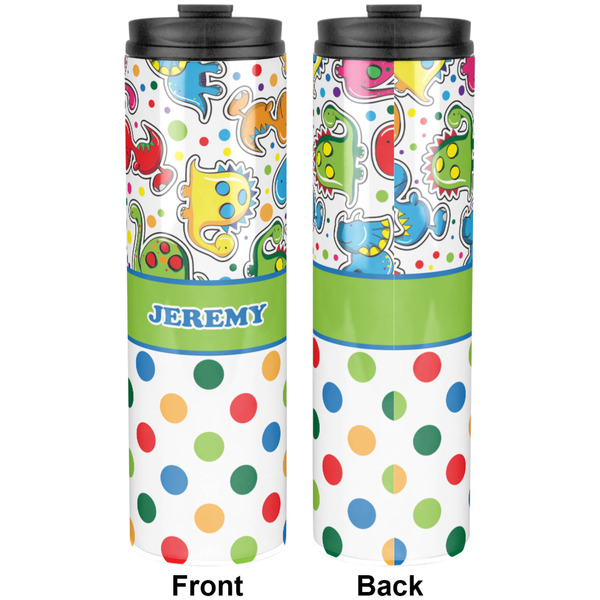 Dinosaur Print & Dots Stainless Steel Tumbler 20 Oz - Approval