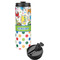 Dinosaur Print & Dots Stainless Steel Skinny Tumbler (Personalized)