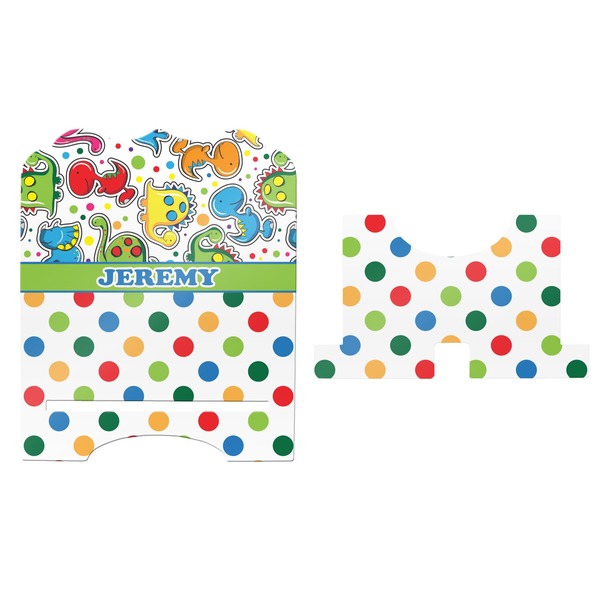 Dinosaur Print & Dots Stylized Tablet Stand - Apvl