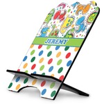 Dinosaur Print & Dots Stylized Tablet Stand (Personalized)