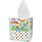 Dinosaur Print & Dots Tissue Box Cover (Personalized)