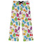 Dinosaur Print & Dots Womens Pajama Pants