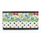 Dinosaur Print & Dots Leatherette Ladies Wallet (Personalized)