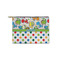 Dinosaur Print & Dots Zipper Pouch - Small - 8.5"x6" (Personalized)