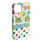 Dinosaur Print & Dots iPhone Case - Plastic (Personalized)