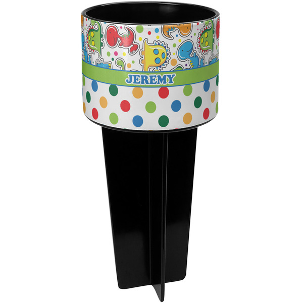 Dinosaur Print & Dots spiker_black_apvl