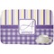 Purple Gingham & Stripe Dish Drying Mat