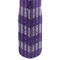 Purple Gingham & Stripe Double Wine Tote - DETAIL 2 (new)