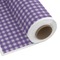 Purple Gingham & Stripe Fabric by the Yard - Spun Polyester Poplin