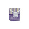Purple Gingham & Stripe Jewelry Gift Bags - Gloss (Personalized)